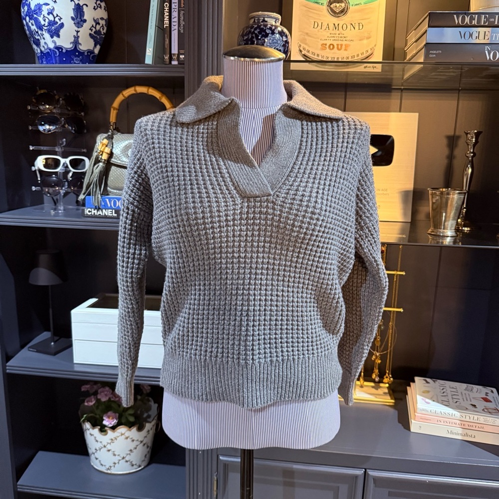 Madewell Fisherman’s Knit Sweater – Size Small